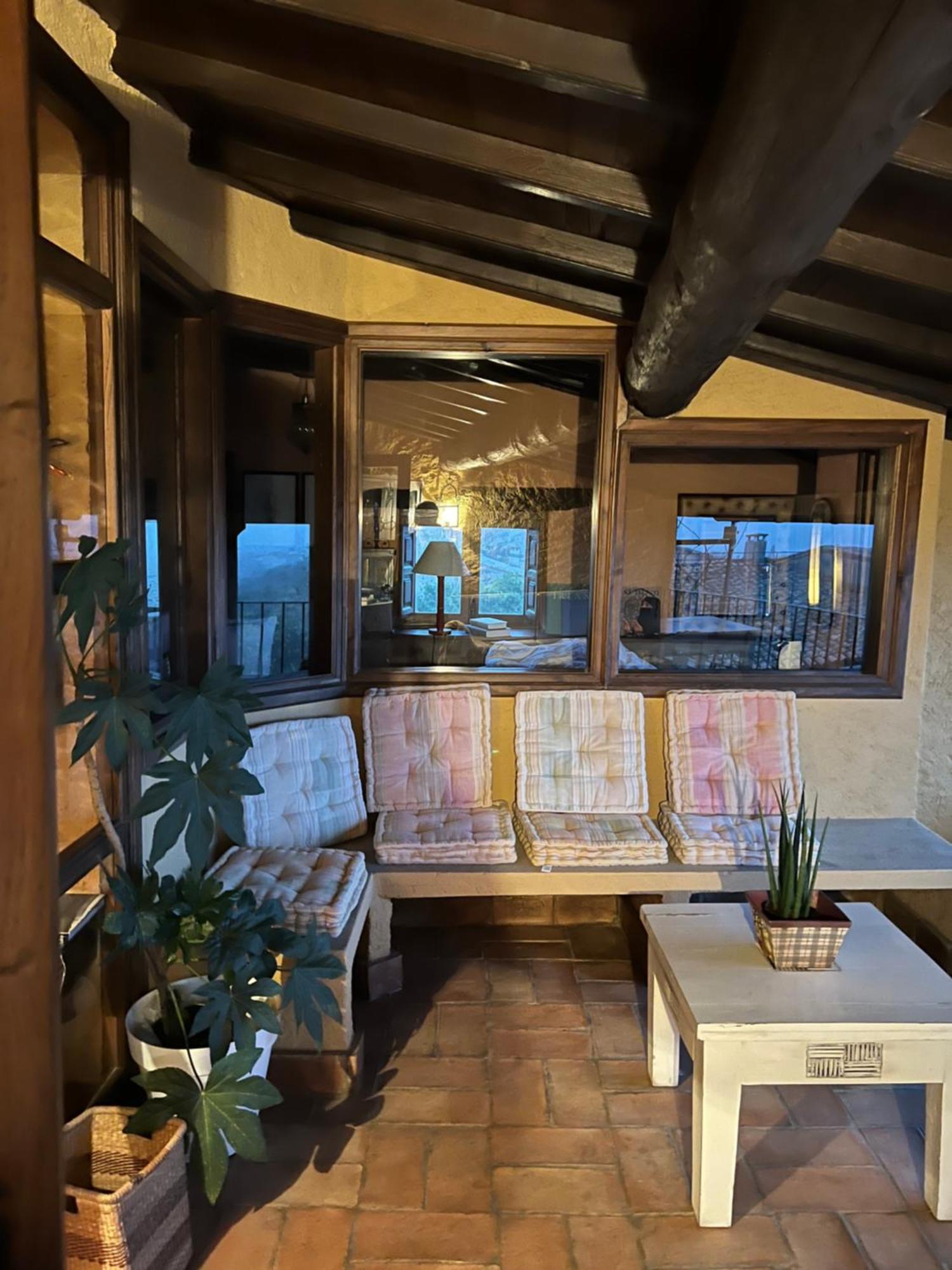 Villa Terracea à Hoyos Extérieur photo